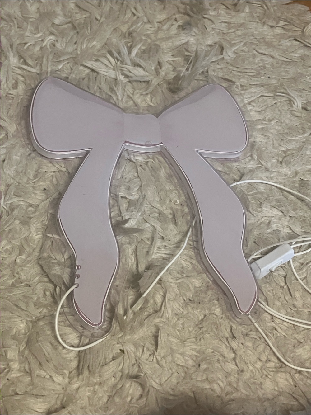 Pink LED Bow Light - Picture 6 of 8